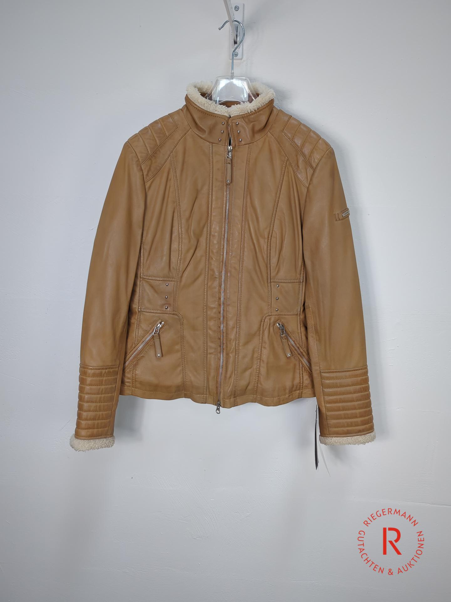 DAMEN LEDERJACKE GRÖSSE 38
